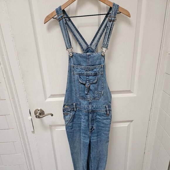 AE Denim Tomgirl Overall - Picture 1 of 11